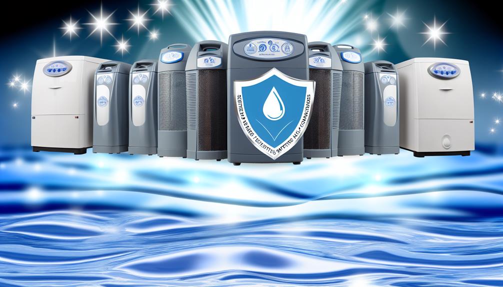 high quality water filters approved