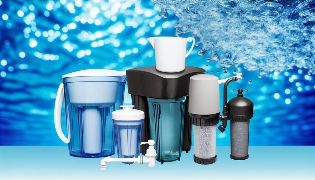 lead free water filter options