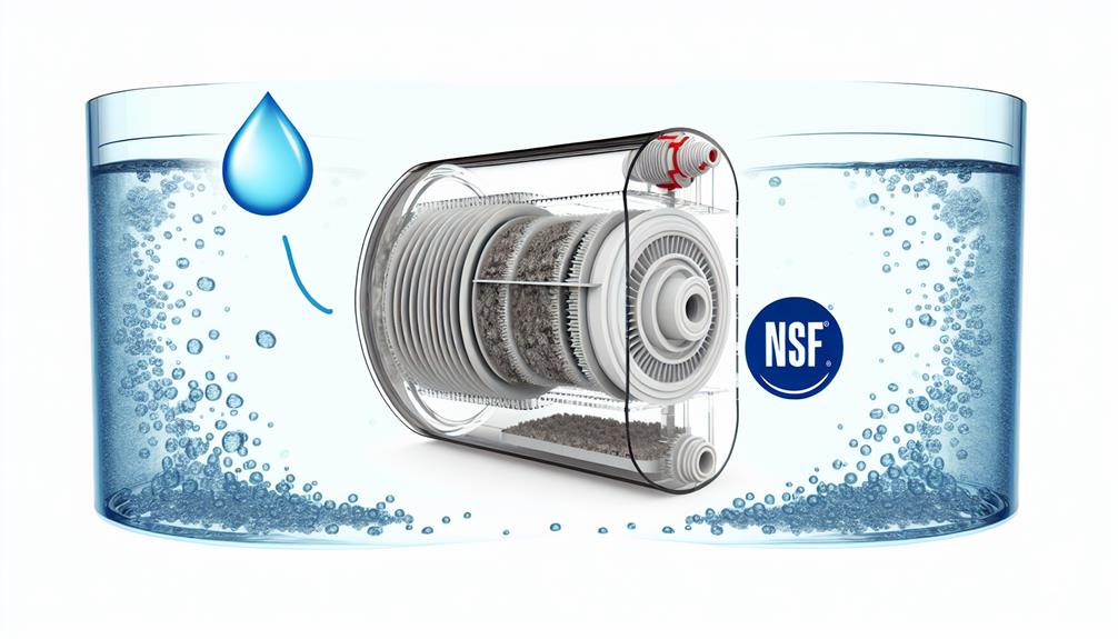 nsf water filter certification