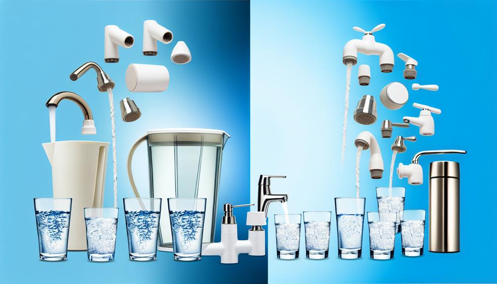 pitcher vs faucet filtration