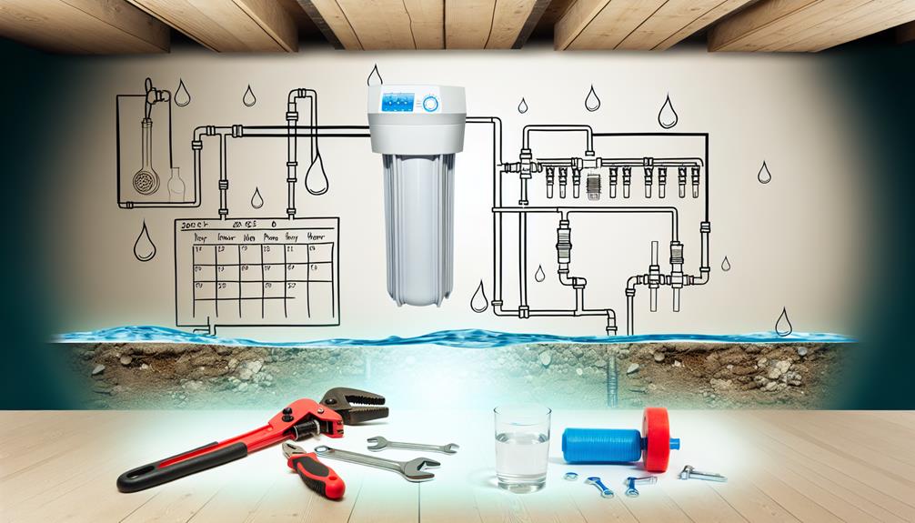 water filter installation and care